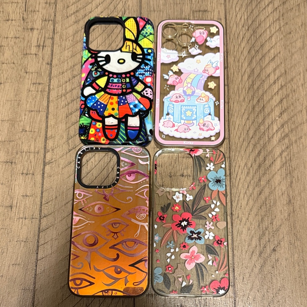 Colorful Patterned iPhone 16 Pro Cases